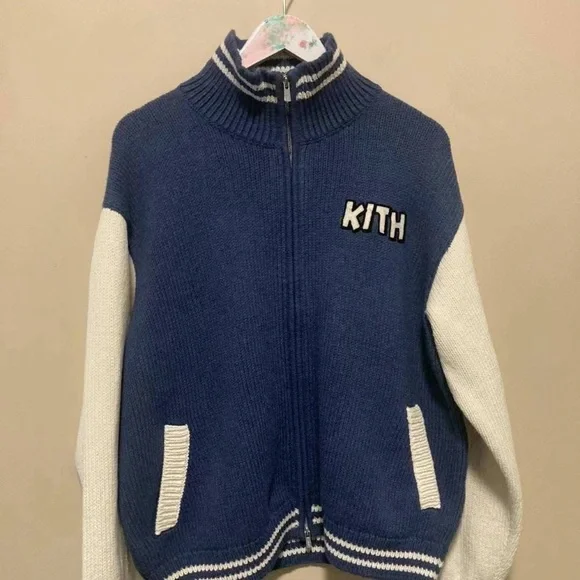 kith Disney zip cardigan